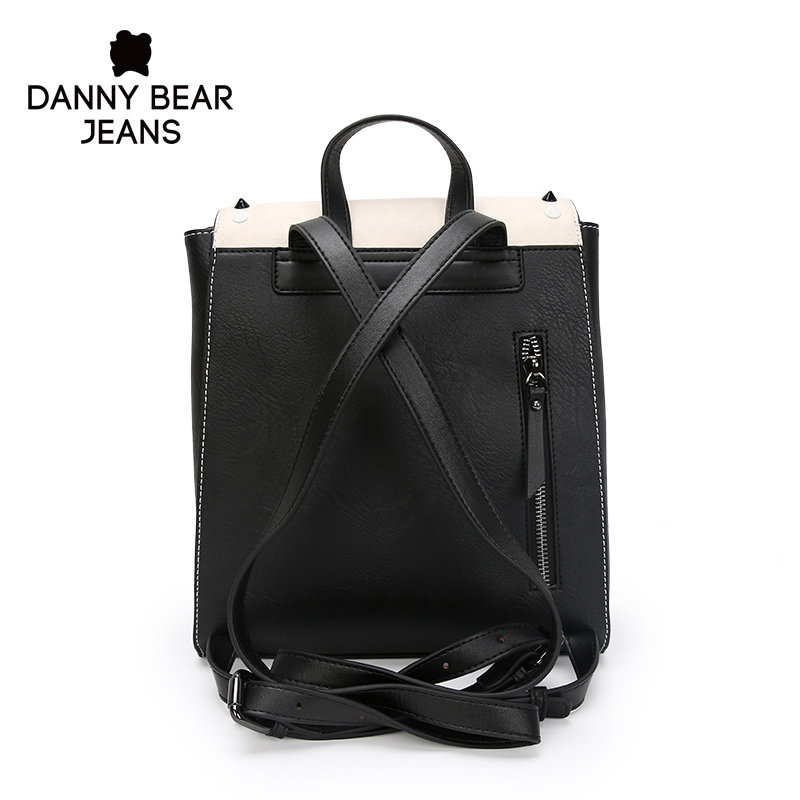 丹尼熊2020新旅行时尚复古风双肩包 丹尼熊箱包双肩背包