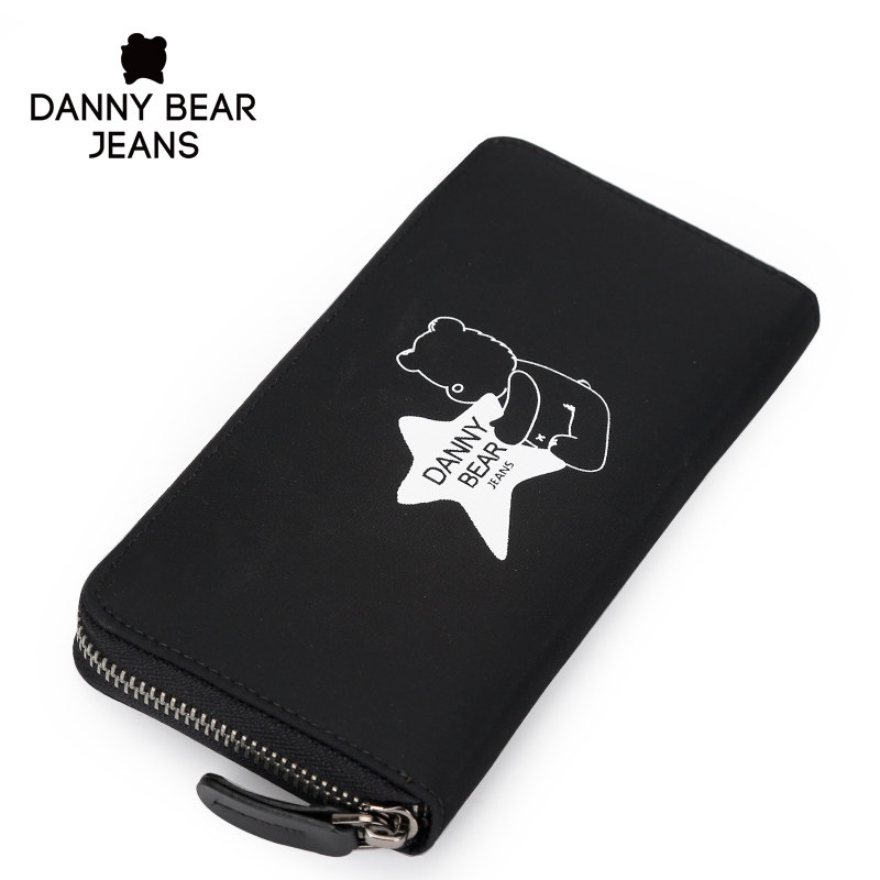 danny bear男女拉链款钱夹子手拿包 丹尼熊箱包钱包