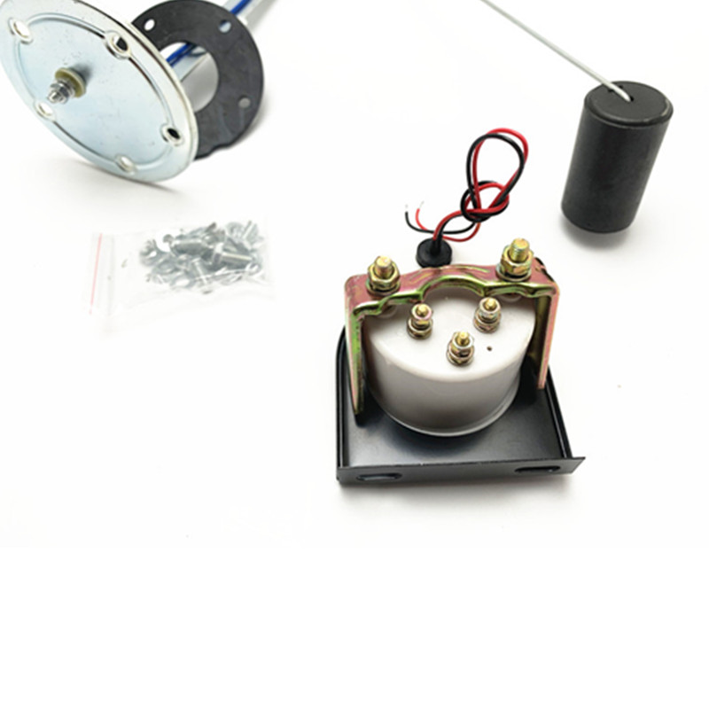 适用改装12V24V叉车农用车挖机燃油表带油传感器油箱传感器油量表 - 图2