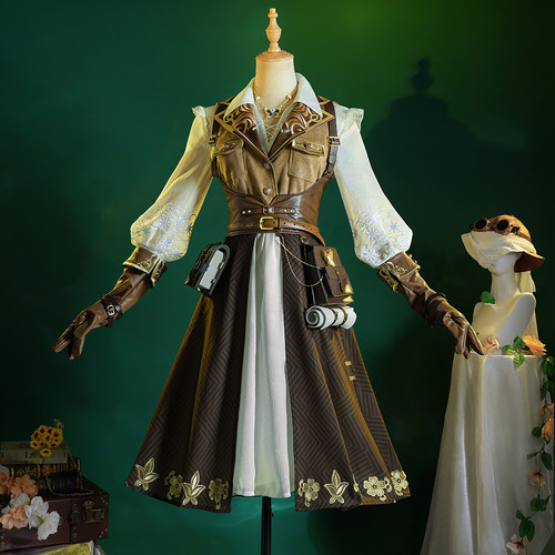 猫漫MOMENT第五人格cos昆虫学者荒原之花cosplay溯洄系列奇珍时装 - 图0