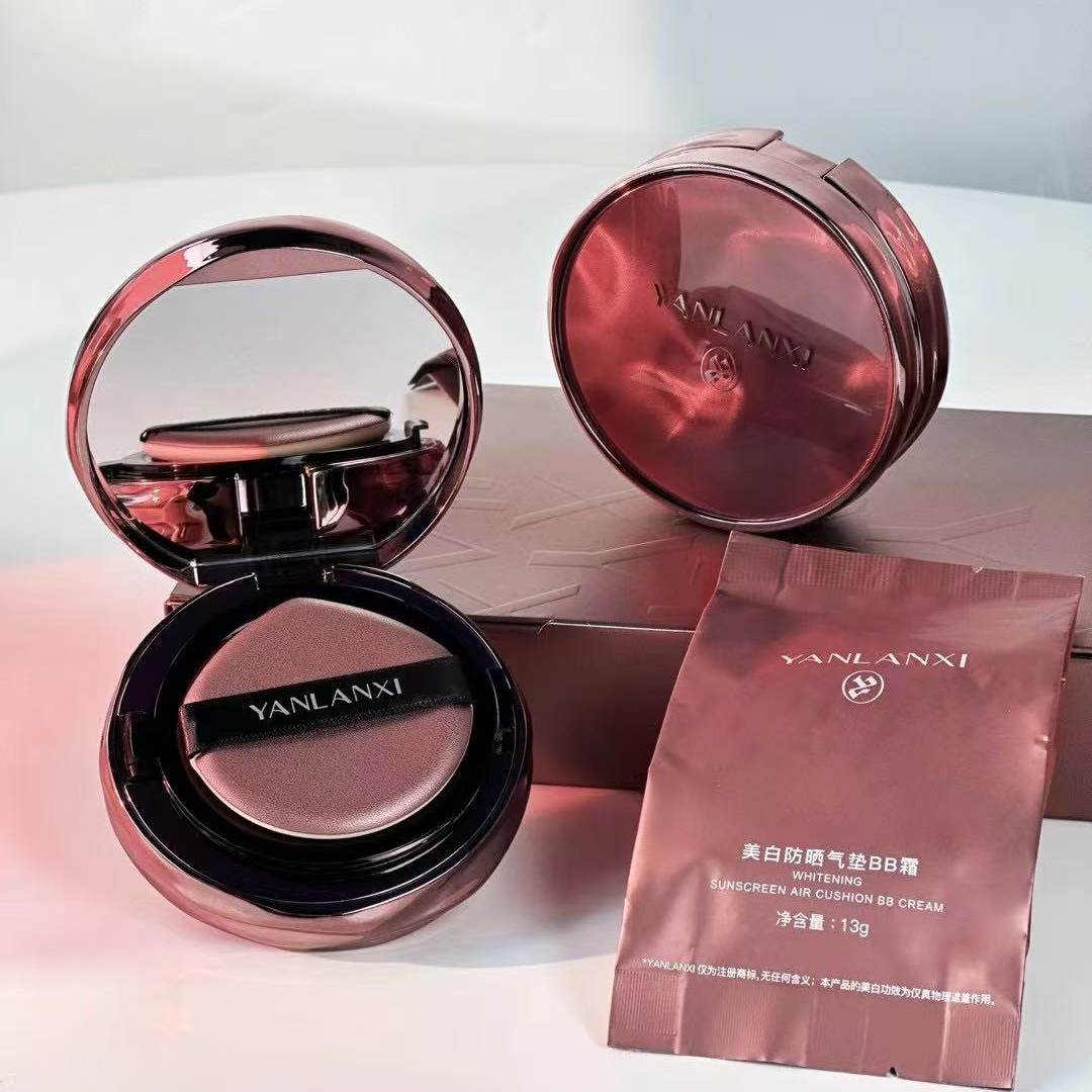 燕兰熹气垫cc霜鱼子酱养肤水光保湿遮瑕提亮肤色自然送替换装正品,淘宝优惠券,粉丝福利购,淘宝优惠卷