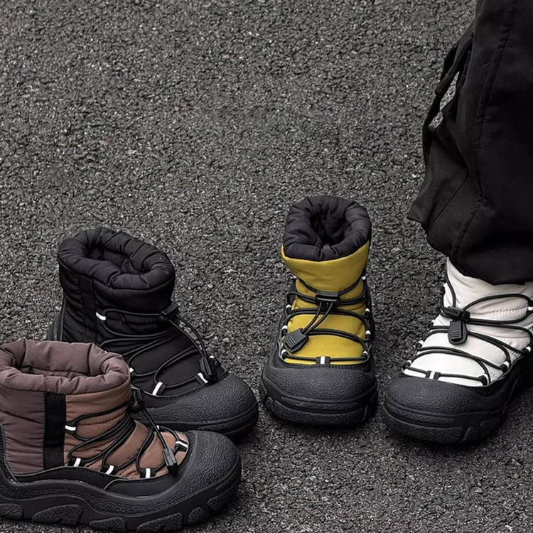 儿童防水雪地靴2025冬季新款女童保暖大棉鞋男童户外防滑加厚短靴,淘宝优惠券,粉丝福利购,淘宝优惠卷