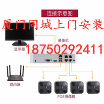 Xiamen surveillance-camera installation-Sea Convisees-Firefly camera door to door installation service