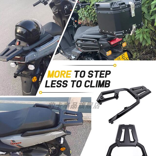 Suitable for Yamaha Motorcycle Tank 150CC Scooter BWS Motorcycle Land Rover Tenth Generation Aluminum Alloy Rear Rack