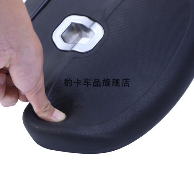 Motorcycle rear backrest assembly black belt