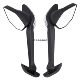 Suitable for 450SRS left and right reversing motorcycle rearview mirror CF400-6/9 Chunfeng 450SR reflector mirror