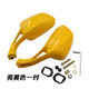 Motorcycle rear view mirror electric car princess falcon paint