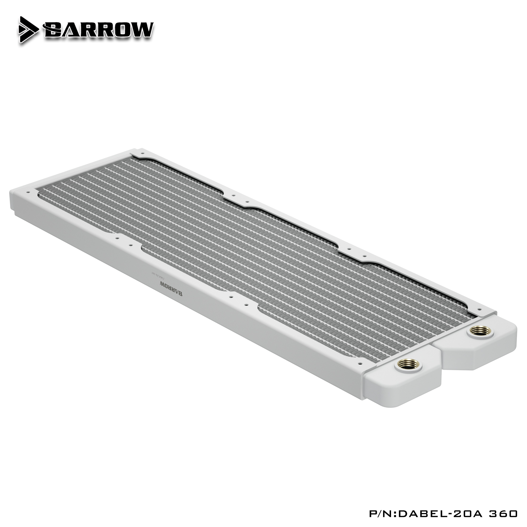 Barrow 高密度紫铜水冷排 20MM DIY电脑散热器 Dabel-20a 240/360 - 图3