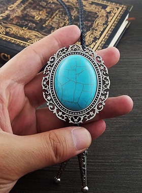 人气日韩服装配饰衬衫百搭个性西部牛仔风格波洛领带BOLO TIE单品