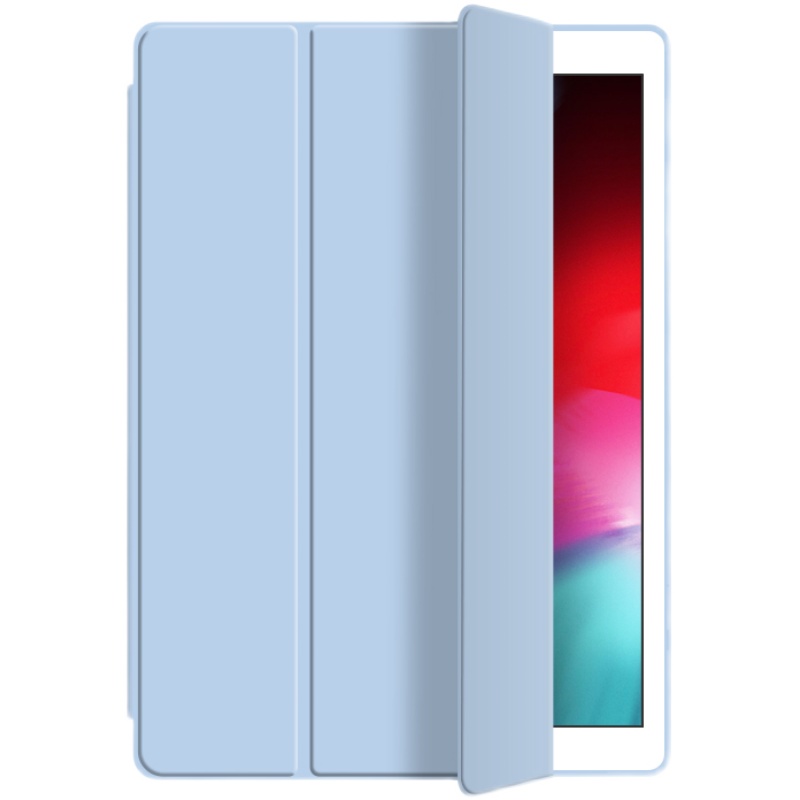 ipad2021保护套7/8/9代a1893mini6适用苹果air4/2/1平板壳2018五六2022新款ipod10三折air5十代小众硅胶a2197 - 图3