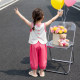 Girls Summer Cartoon Vest and Bloomers ສອງສິ້ນ