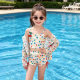 ຄີມກັນແດດ polka dot ສີສັນໜ້າຮ້ອນເດັກນ້ອຍຍິງ