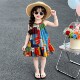 ເດັກຍິງ Summer Bohemian Sleeveless ແບບຊົນເຜົ່າ Princess