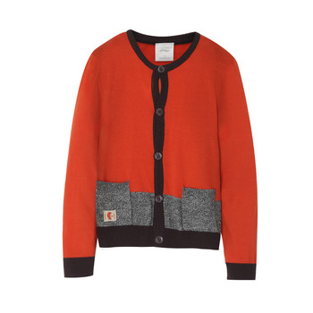 Li Ning ເດັກນ້ອຍ knitted sweater ເດັກຊາຍແລະເດັກຍິງ cardigan ແຂນຍາວຄໍຕະຫຼອດດູໃບໄມ້ລົ່ນດູໃບໄມ້ລົ່ນແບບບາດເຈັບແລະ YMBM001-3