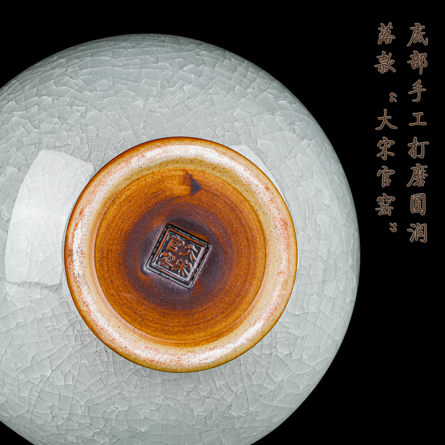 景德镇陶瓷器宋式美学客厅插花电视柜玄关花瓶桌面装饰摆件高级感,淘宝优惠券,粉丝福利购,淘宝优惠卷