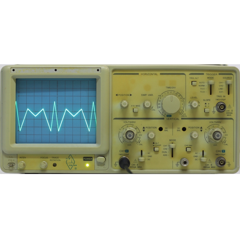 麦威MOS-620款模拟示波器科泰COS-620双踪20M微电机测量仪保修2年-图3