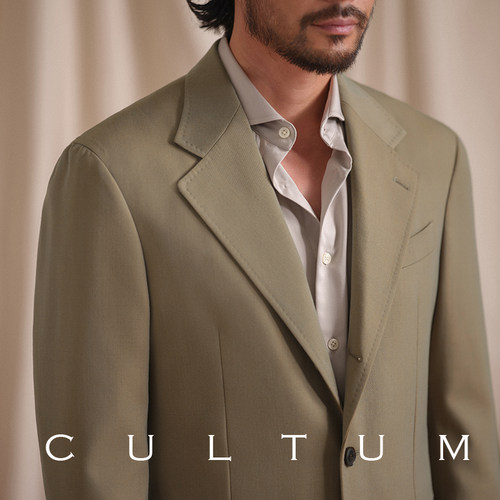 【solaro变色龙】CULTUM意式澳洲春秋羊毛西服套装男商务休闲西装 - 图2