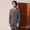 Machine washable, no-iron commuter business suit wool