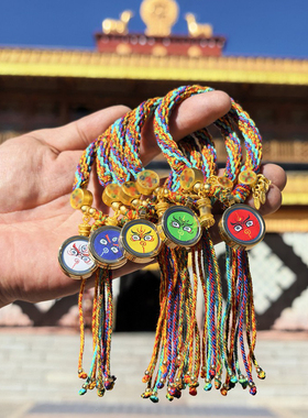 五路财神多种菩萨手工编织手链