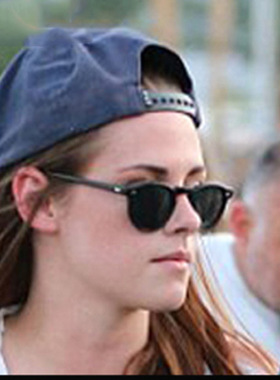 欧美经典复古小圆形太阳镜时尚米钉小框墨镜男女潮流百搭太阳眼镜