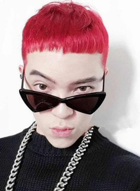 墨镜复古风封帆同款蝶形太阳镜