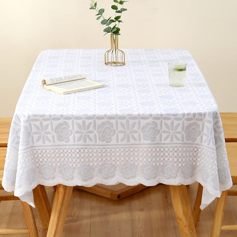 加厚蕾丝多用盖巾轻奢高颜值现代文艺风桌布防滑餐桌盖布巾2024新,淘宝优惠券,粉丝福利购,淘宝优惠卷