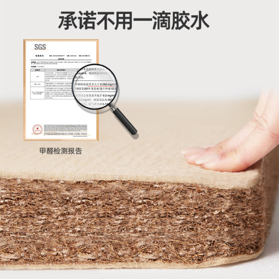 SW tatami coconut palm latex cushion can be customized and folded