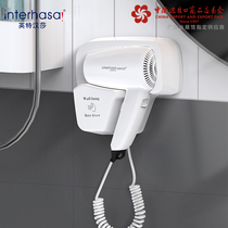 Hotel special hair dryer wall-mounted free-to-punch bathroom Bathroom Guesthouse toilet hanging wall Electric blow for home