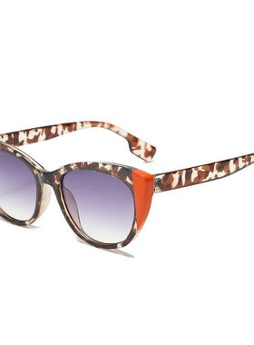 2025跨境新款眼镜潮流混色穿搭