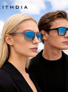 新款无LOGO偏光太阳眼镜男女变色