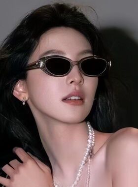 YCV046章若楠同款猫眼偏光墨镜