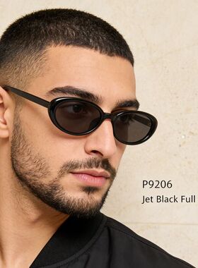 欧美墨镜大牌小椭圆经典时尚板材