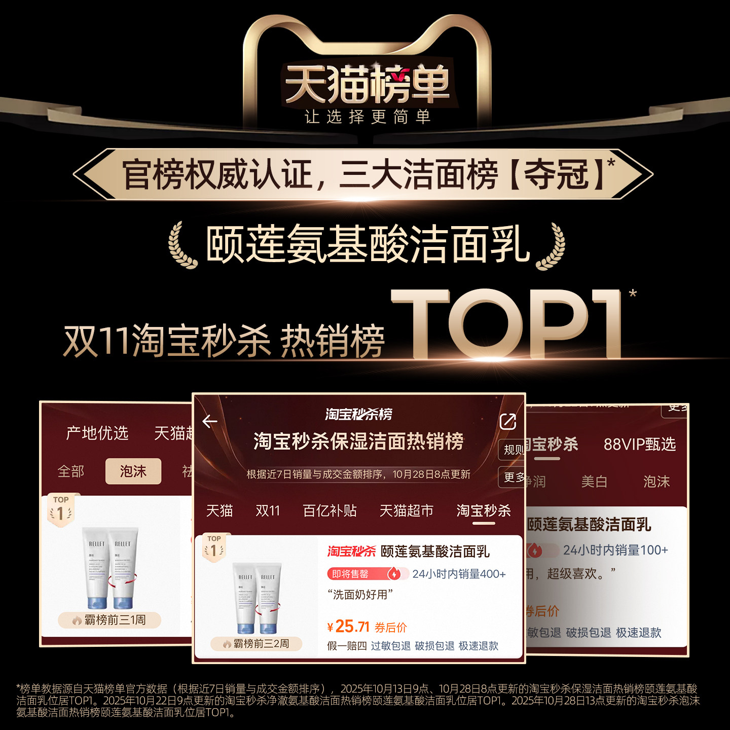 【淘秒详情领补贴】福瑞达颐莲氨基酸净爽洁面乳洗面奶保湿清洁