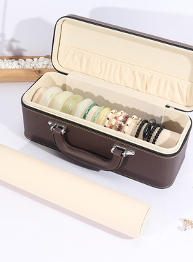 大容量便携手提式手链手串收纳盒