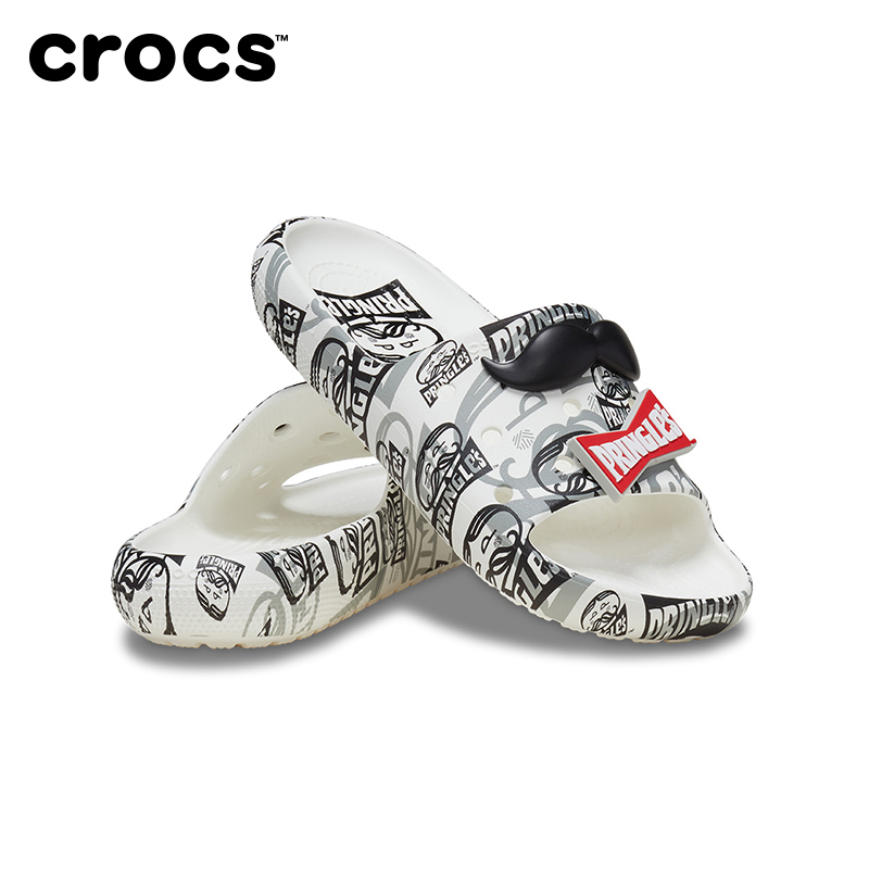 Pringles 品客 x Crocs 卡骆驰联名系列经典凉拖 - 图0