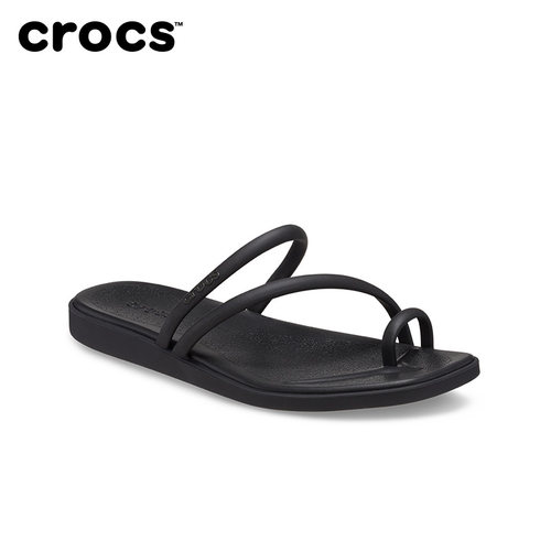Crocs卡骆驰迈阿密凉鞋户外套趾拖鞋女鞋沙滩鞋平底鞋|209862 - 图1