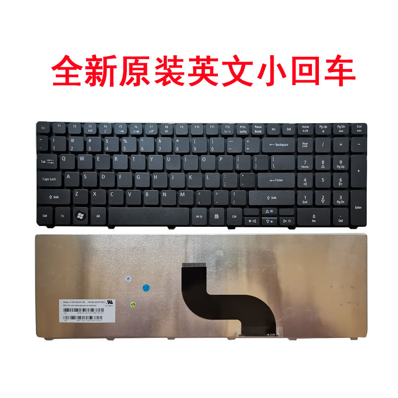 捷威Gateway NE56 NE56R NE522 NV510P NV570P NE71B NE51B键盘-图2