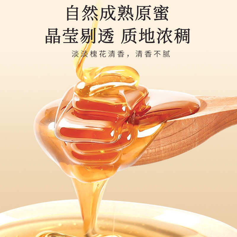 雷允上纯正天然土蜂蜜500克礼盒 雷允上蜂蜜