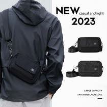 Wood Village Dazzling Satchel Satchel MOVEMENT TIDE CARD CROSS Waterproof Minima Casual Single Shoulder Bag Tide Mens Day Bag