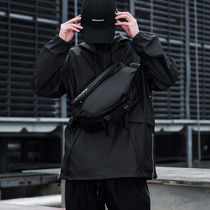 Wood Village Sizzle Mens Slanted Satchel Bag 2022 New Fashion Functions Casual Tide Card Backpack Single Shoulder Bag Mens Satchel Bag