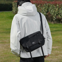 Slanted Satchel Crosswalk satchel Casual Diagonal Shoulder Bag Backpack Mens Single Shoulder Bag Satchel Bag Men Large Capacity Diagonal Cross Packet