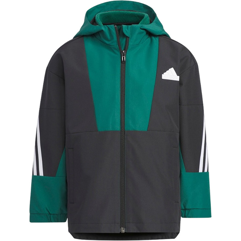 Adidas/阿迪达斯正品新款二合一小童连帽梭织运动夹克外套IY5028,淘宝优惠券,粉丝福利购,淘宝优惠卷