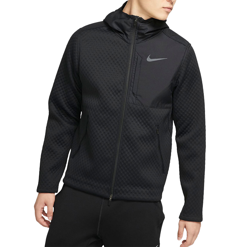 Nike/耐克正品THERMA男子休闲训练运动保暖夹克连帽外套BV3999 - 图3