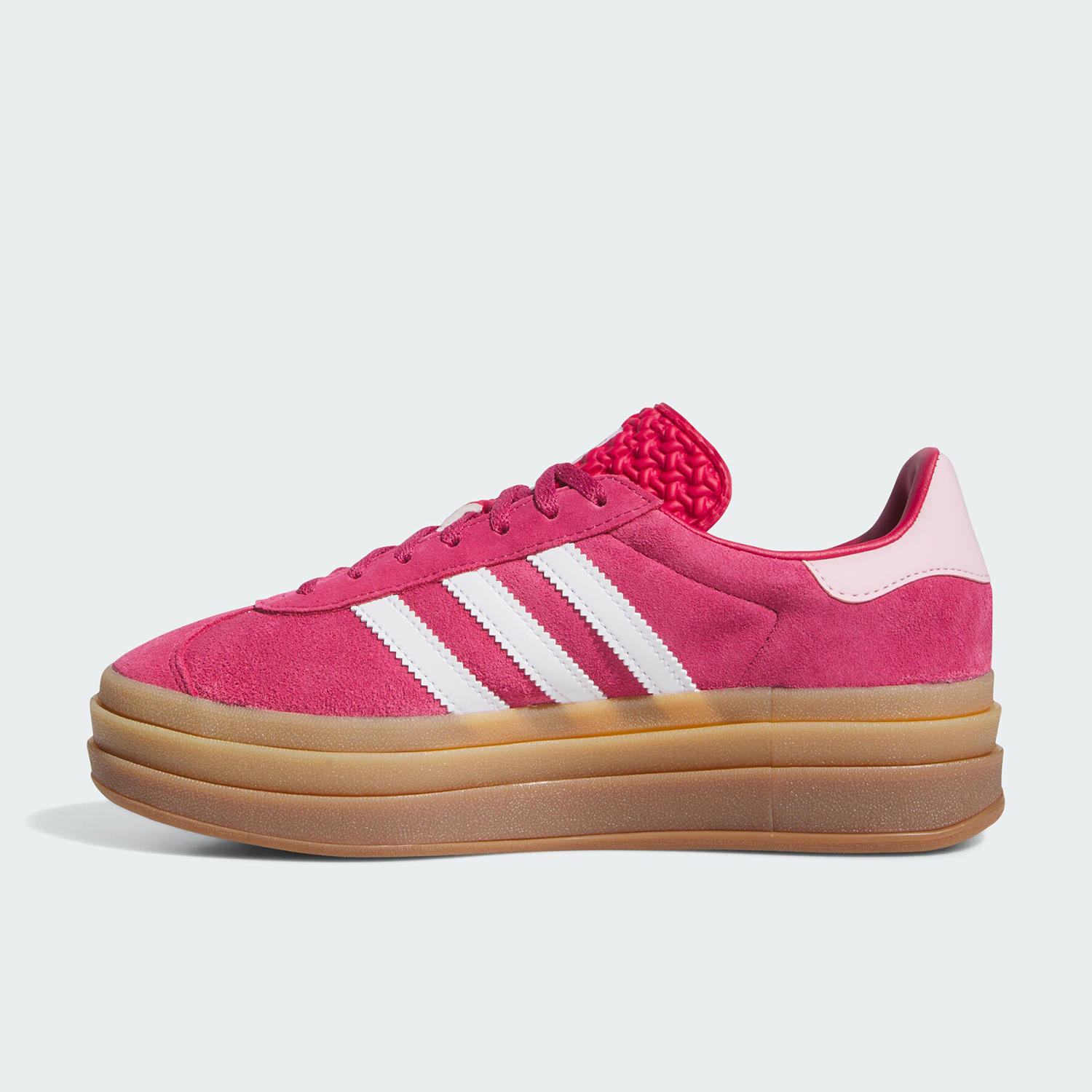 Adidas/阿迪达斯正品三叶草GAZELLE 女士厚底运动板鞋ID6997 - 图2