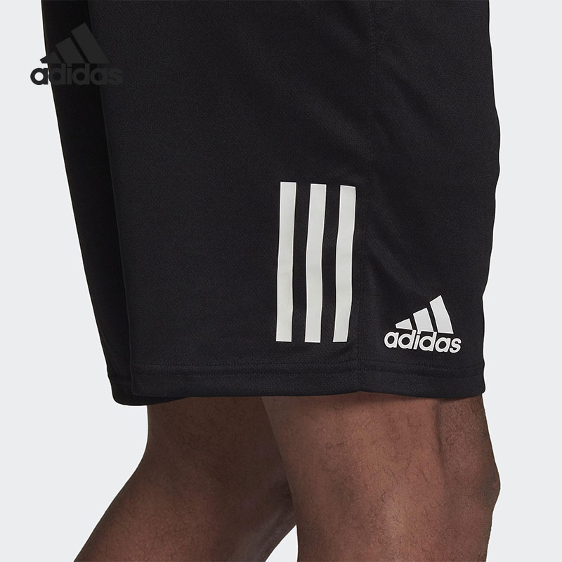 Adidas/阿迪达斯正品2021新款男子三道杠训练健身运动短裤GH7672