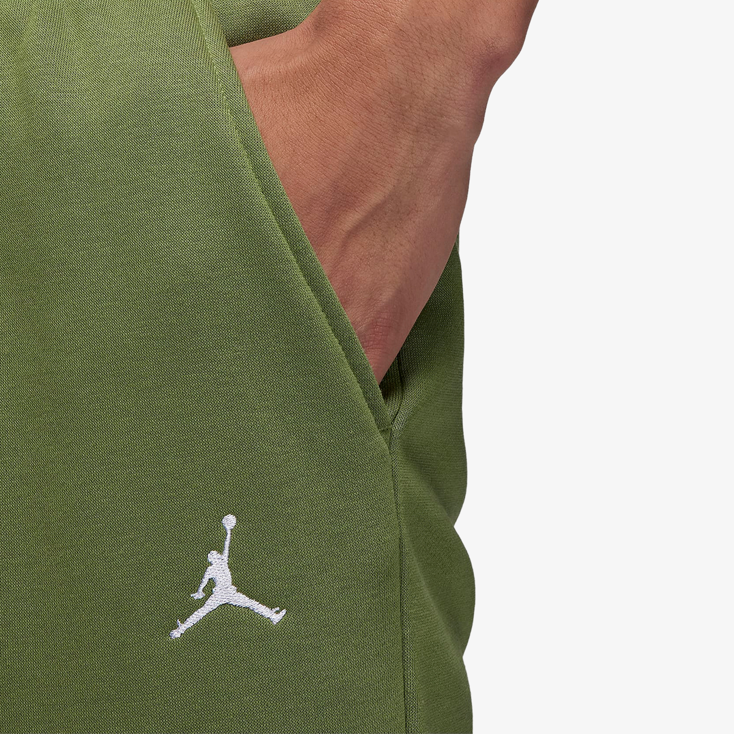 Nike/耐克正品冬季新款男子针织加绒束脚运动长裤FJ7780-340 - 图1