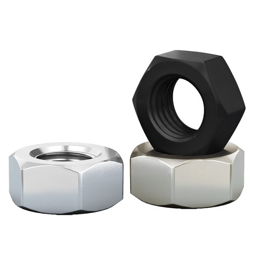 8级12级高强度六角螺母镀锌螺丝帽镀镍发黑螺帽M2M3M4M6M8M10M30 - 图3