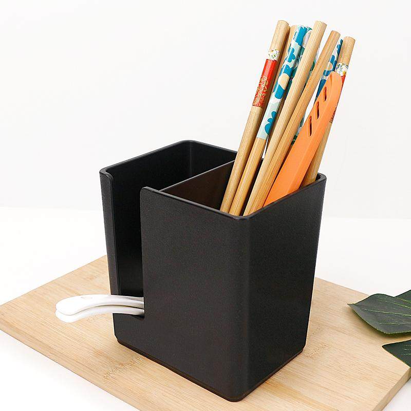 筷子桶饭桌饭店酒店筷笼子家用筷笼厨房餐具勺子收纳盒方形纯色,淘宝优惠券,粉丝福利购,淘宝优惠卷