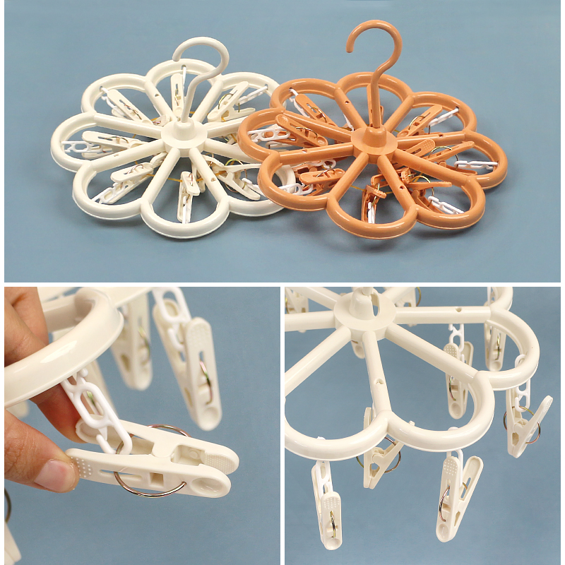 多夹子晾衣架家用夹袜子内衣裤宿舍阳台防风挂晒架新生儿衣服夹子,淘宝优惠券,粉丝福利购,淘宝优惠卷