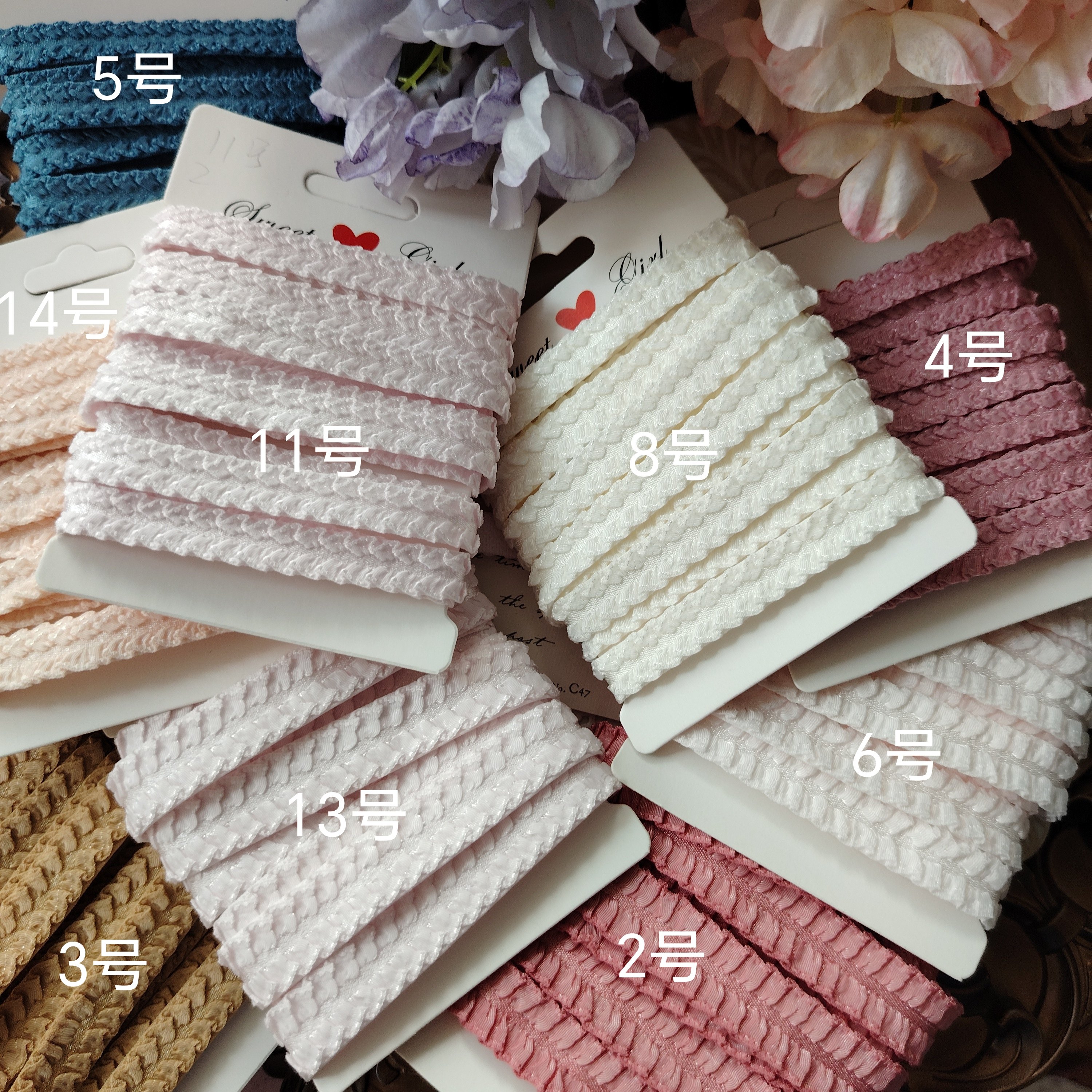 公主范1米~弹力皱褶肩带辅料贴发饰夹子高贵1.2CM黑粉白暗蓝系DIY,淘宝优惠券,粉丝福利购,淘宝优惠卷